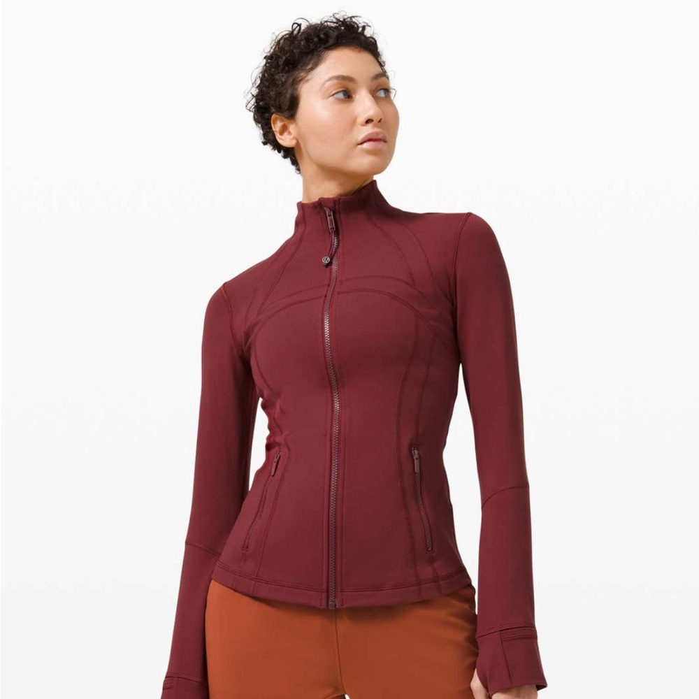 Lululemon Define Jacket size 4 Maroon